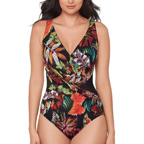 Miraclesuit 2023 Cruise Women's Illusionists Crossover One Piece Swimsuit in Kuwait
