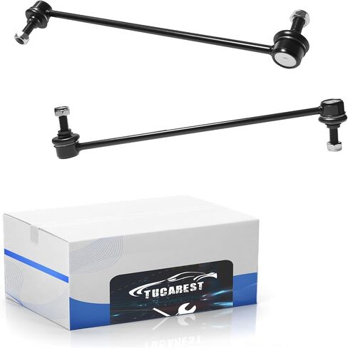 TUCAREST Front Stabilizer Sway Bar Link 2Pcs K750155 Compatible With 09-17 Chevy Traverse [08-17 Bu-ick Enclave] 07-16 G-MC Acadia 07-10 Sa-turn Outlook [# 15127978 20905104] in Saudi Arabia
