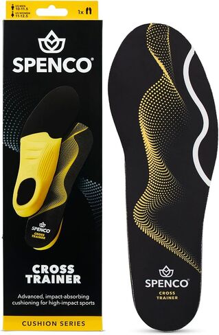 نعال حذاء رياضية من Spenco Polysort Cross Trainer مبطنة لدعم قوس القدم للنساء 9-10.5/للرجال 8-9.5 in Kuwait