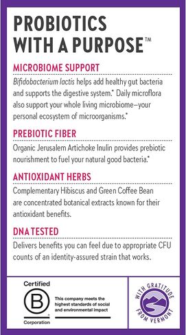 New Chapter Probiotics for Women - 30 ct (1 Month Supply), Women's Daily Probiotic with Prebiotics and Probiotics + 100% Vegan + Soy Free + Non-GMO in Saudi Arabia