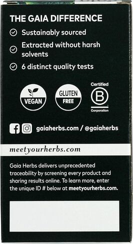 Gaia Herbs Kava Kava Root, Vegan Liquid Capsules, 60 Count - Supports Emotional Balance, Calm & Relaxation, Guaranteed Potency 75mg Active Kavalactones in Saudi Arabia