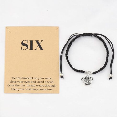 BLEOUK Six Queen Musical Bracelet Broadway Lover Musical Theater Gift British Musical Themed Jewelry in Saudi Arabia