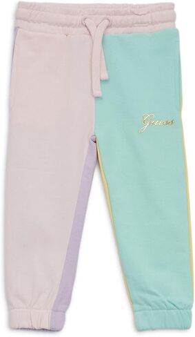 GUESS Girls' French Terry Colorblock Sweatpants in Saudi Arabia