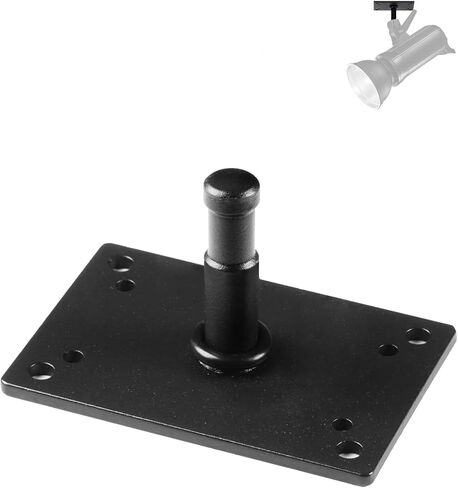 Studio Baby Pin Plate Wall Ceiling Mount,2 inch Mini Lighting Wall Holder with 5/8" Stud for Photo Studio Light Stand Flash Accessories in Saudi Arabia