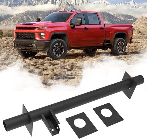 رافعة الإطارات الاحتياطية الخلفية من ELITEWILL داعمة للعضو المتقاطع مع حامل للصدمات مناسب لسيارة Chevy Silverado وGMC Sierra 2007-2017 Cross Member in Kuwait