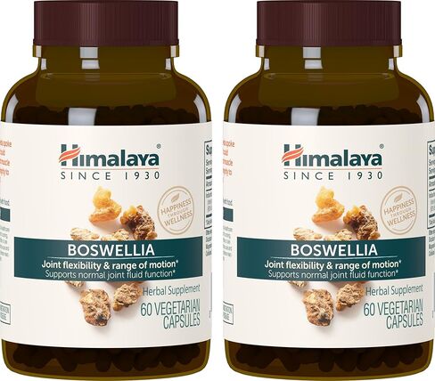 Himalaya Boswellia, Joint Support for Mobility and Flexibility, Promotes Tissue Preservation, 250 mg, 60 Capsules in Kuwait
