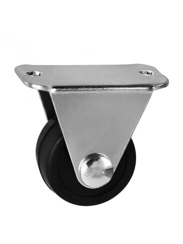 4Pcs Casters 1 Inch Rubber Directional with Diameter of 25mm Mute Wear-Resistant Fixed Roller Furniture in Saudi Arabia