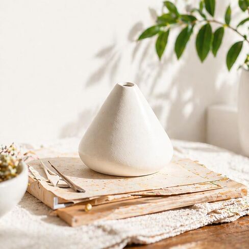 AKAGUIES Palo Santo Holder Burner,Modern Mini Chiminea for Palo Santo Sticks and Sage Burner,with Handmade Heat Insulated Mat.Perfect for Yoga, Meditation, Aromatherapy. in Saudi Arabia