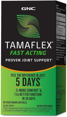 GNC TamaFlex Fast Acting, 60 Vegetarian Capsules, Joint Support in Saudi Arabia