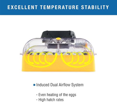 Brinsea Products Usag45C Ovation 56 Eco Automatic Egg Incubator, One Size in Saudi Arabia