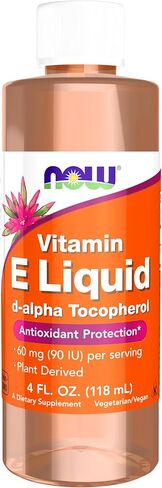 NOW Supplements, Natural Vitamin E Liquid (D-Alpha Tocopherol), Antioxidant Protection*, 1-Ounce in Saudi Arabia