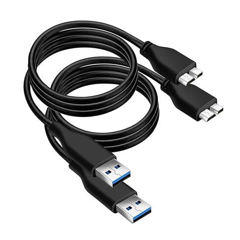 High Speed USB 3.0 Cable A to Micro B for Portable External Hard Drives (SaiTech IT-014) in Kuwait