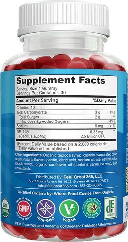 Organic Elderberry Gummies for Kids | Kids Immune Support - Kids Elderberry Gummies with Zinc and Vitamin C - Gluten Free & Vegan Children's Vitamins - 60 Gummies | Sambucus Nigra Supplement in Saudi Arabia