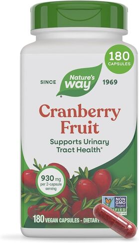 Nature's Way Premium Cranberry, Urinary Tract Health Support*, 100 Capsules in Saudi Arabia