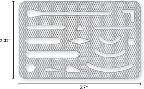 Staedtler Stainless Eraser Plate - Mesh Type - (Japan Import) in Saudi Arabia