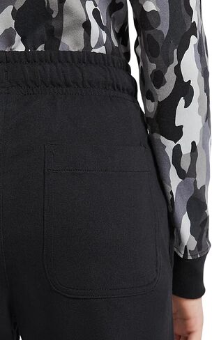 Nike Boy's Sportswear Pants, Black/White, Small in Saudi Arabia