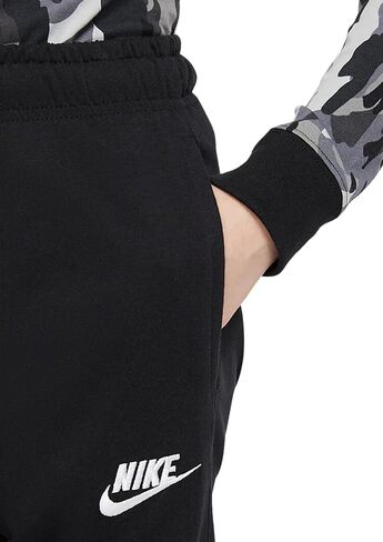 Nike Boy's Sportswear Pants, Black/White, Small in Saudi Arabia
