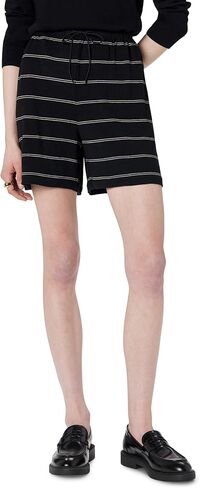 Vince Women's Dbl Chalk Stripe Short in Saudi Arabia