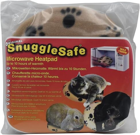 Pet Heating Pad by Snuggle Safe, Pet Microwaveable Heat Pad, Safe Pet Bed Warmer in Saudi Arabia