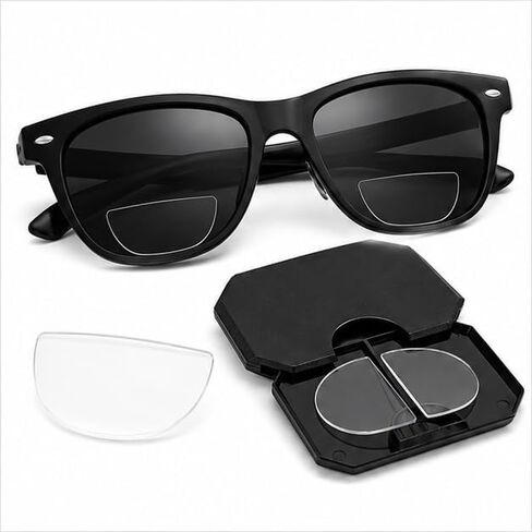 Bifocal Buddy Stick On Bifocal Lenses - Magnifying Reading Glasses Bifocals for Sunglasses, Safety Goggles, Diving Eyewear in Saudi Arabia