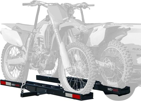 Black Widow Pro Black Anodized Aluminum Double Dirt Bike Carrier - 600 lb. Capacity in Saudi Arabia