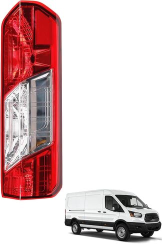 Dasbecan CK4Z13405G Rear Left Side Tail Light Assembly Compatible with Ford Transit 150 250 350HD 2015-2020 Taillamp Replaces OE# CK4Z-13405-G CK4Z-13405-F CK4Z-13404-C Halogen Back Light in Saudi Arabia