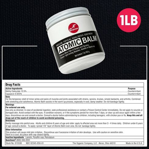 Cramer Atomic Balm 1 Lb. Jar (EA) in Saudi Arabia