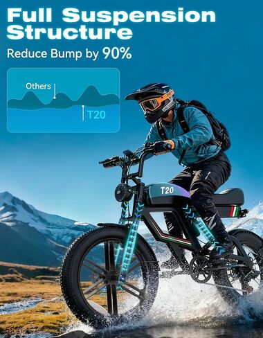 Electric Scooter with Seat for Adults, 650W Peak Motor, 48V 15AH Battery, 25 MPH and 30 Miles Long Range, 14" Foldable Commuting E Scooter with Rear Box, Ample Storage for Pet & Cargo in Saudi Arabia