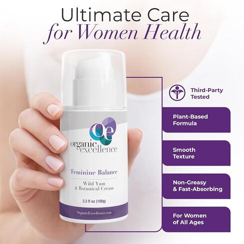Feminine Balance Therapy - USP Bio-Identical Progesterone Cream - 3 oz in Saudi Arabia