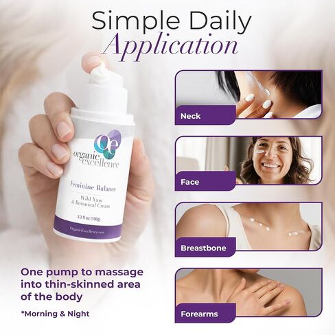 Feminine Balance Therapy - USP Bio-Identical Progesterone Cream - 3 oz in Saudi Arabia