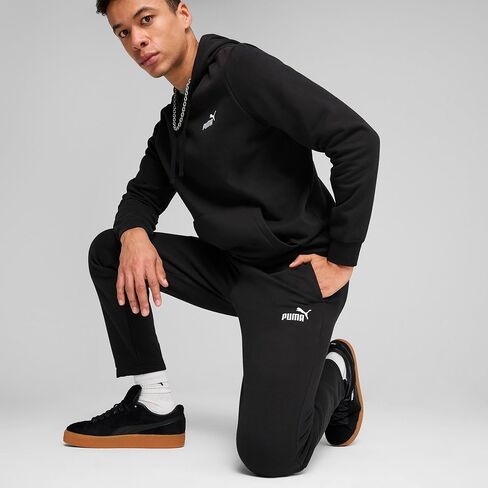 PUMA MENS Essentials Logo Prowespants عرضية - أسود - الحجم L. in Saudi Arabia