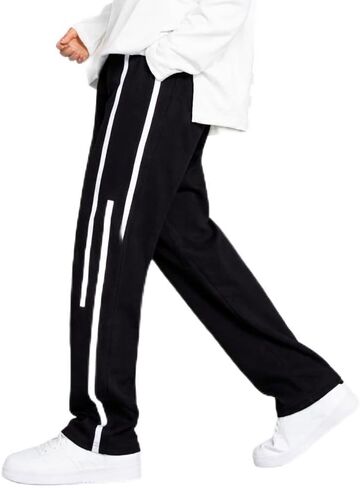 Wide-Leg Track Pants Baggy Sweatpants in Saudi Arabia