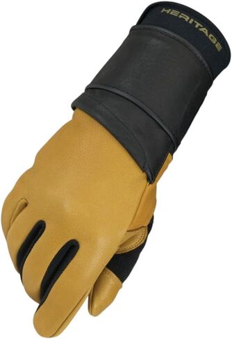 Heritage Pro 8.0 Bull Riding Glove (Natural Tan) in Saudi Arabia