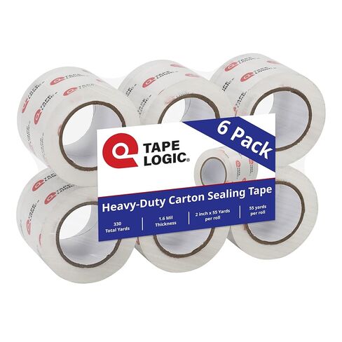 مسدس توزيع شريط التعبئة من Tape Logic مقاس 2 بوصة - موزع شريط إغلاق من الورق المقوى عالي التحمل، صناعي ومحمول يدويًا للمنزل أو المكتب أو المستودع، لوازم التعبئة والشحن والنقل والبريد in Saudi Arabia