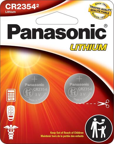 PANASONIC CR2354 Battery 3V 1pcs in Saudi Arabia