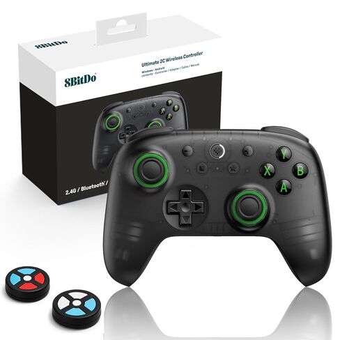 8Bitdo Ultimate C 2.4g Wireless Controller with Adapter for Windows PC, Android, Steam Deck & Raspberry Pi (Purple) in Saudi Arabia