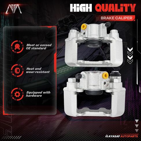 MAYASAF 192970 192971 Rear Brake Caliper Driver & Passenger Side Caliper Set for Toyota 2004 2005 RAV4, Quality Brake Caliper (Rear Left+Right) in Saudi Arabia