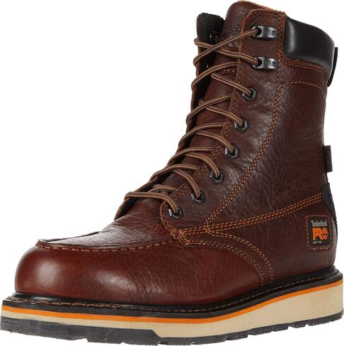 Timberland Men's Gridworks 8 Inch Soft Toe Waterproof 8 WP, Brown, 10.5 in Saudi Arabia
