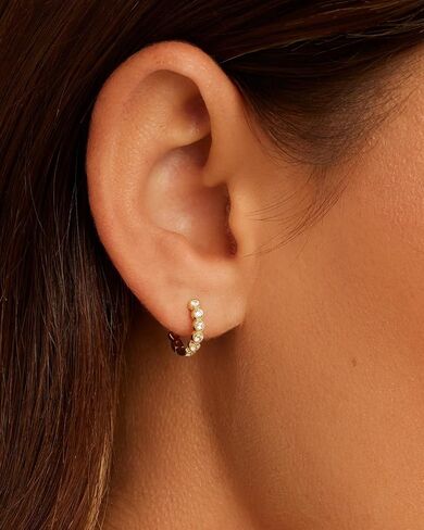 Gorjana Women's Madison Huggie Earrings in Kuwait