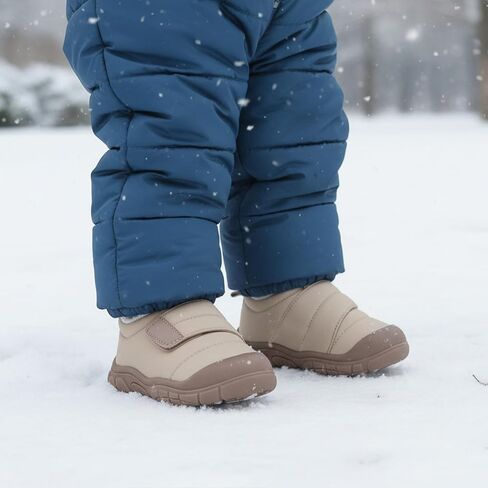 MORENDL Fall Winter Toddler Shoes 0-4 Years Boy & Girl Fur Booties Baby Snow Boots in Saudi Arabia