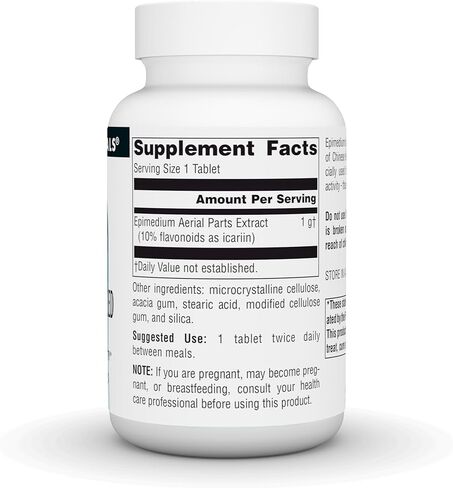 Source Naturals Horny Goat Weed (EPIMEDIUM) Supports Sexual Vitality* 1,000 MG • 60 Tablets in Saudi Arabia