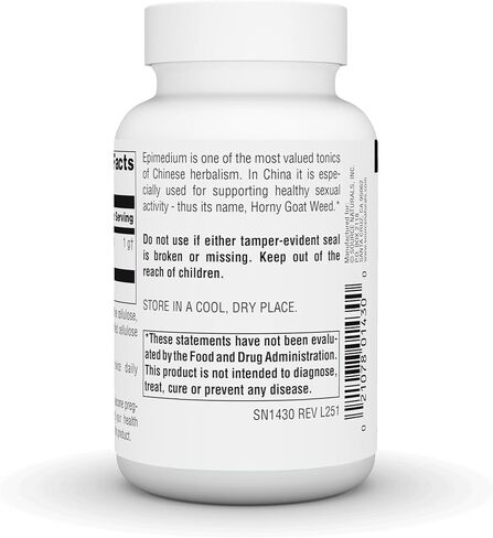 Source Naturals Horny Goat Weed (EPIMEDIUM) Supports Sexual Vitality* 1,000 MG • 60 Tablets in Saudi Arabia