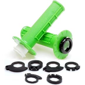 Anti-Slip Lock on Twist Throttle Handlebar Grips for Motorcycle Dirt bike Motocross