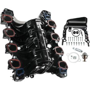 Upper Intake Manifold Kit Replacement for Ford E-150 E-250 2010-2014 F-150 Lobo 2009-2010 V8 4.6L