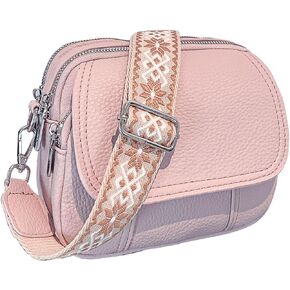 Crossbody Bags for Women,Small Crossbody Purse with Adjustable Shoulder Strap,Vegan Leather Small Handbags for Women
