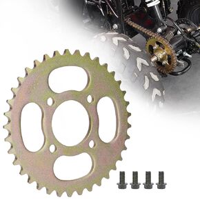 ATV Rear Sprocket 428 41T for 50cc 110cc 125cc Tao Roketa Coolster Kazuma Sunl Chinese Quads 4 Wheeler 48mm 68mm Bolt Spacing with Mounting Screws