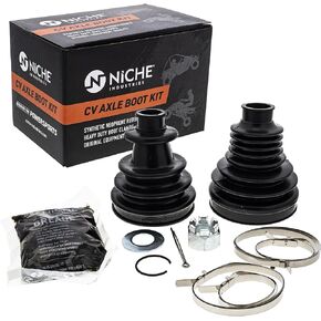 NICHE Rear CV Axle Boot Kit For Polaris Ranger and Crew 700 2203336 2203860 UTV