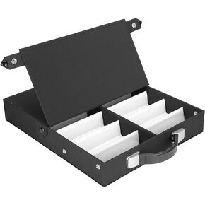 12 Grids Sunglasses Organizer Case, Portable Travel Glasses Storage Case, Eyewear Display Tray Case Stand for Home/Optical Shops/Counters