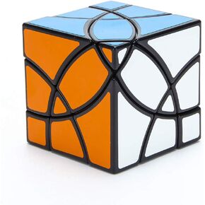 Willking Butterfly Curvy Copter Puzzle Cube Helicopter Twisty Toy Gift Idea for X'Mas Birthday Collector's Cube Black
