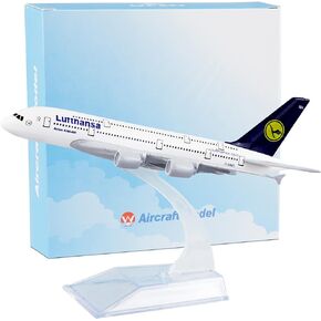 Model Airplane 1:400 Die cast Airplanes Model Lufthansa 380 Alloy Model Metal Aircraft Model for Birthday Gift